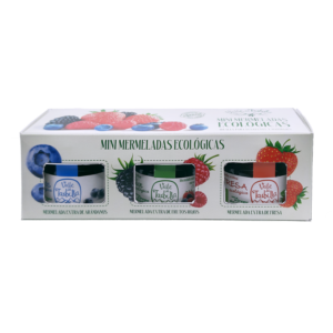 Pack Mini Mermeladas Bio con Sirope de Agave