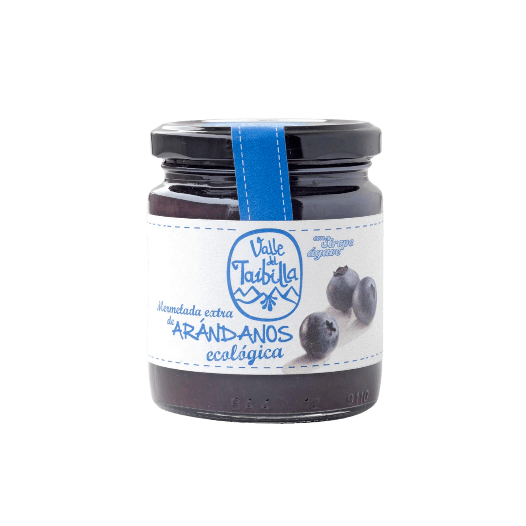 Mermelada | Valle del Taibilla Mermelada Bio de Arándano con Sirope de Agave