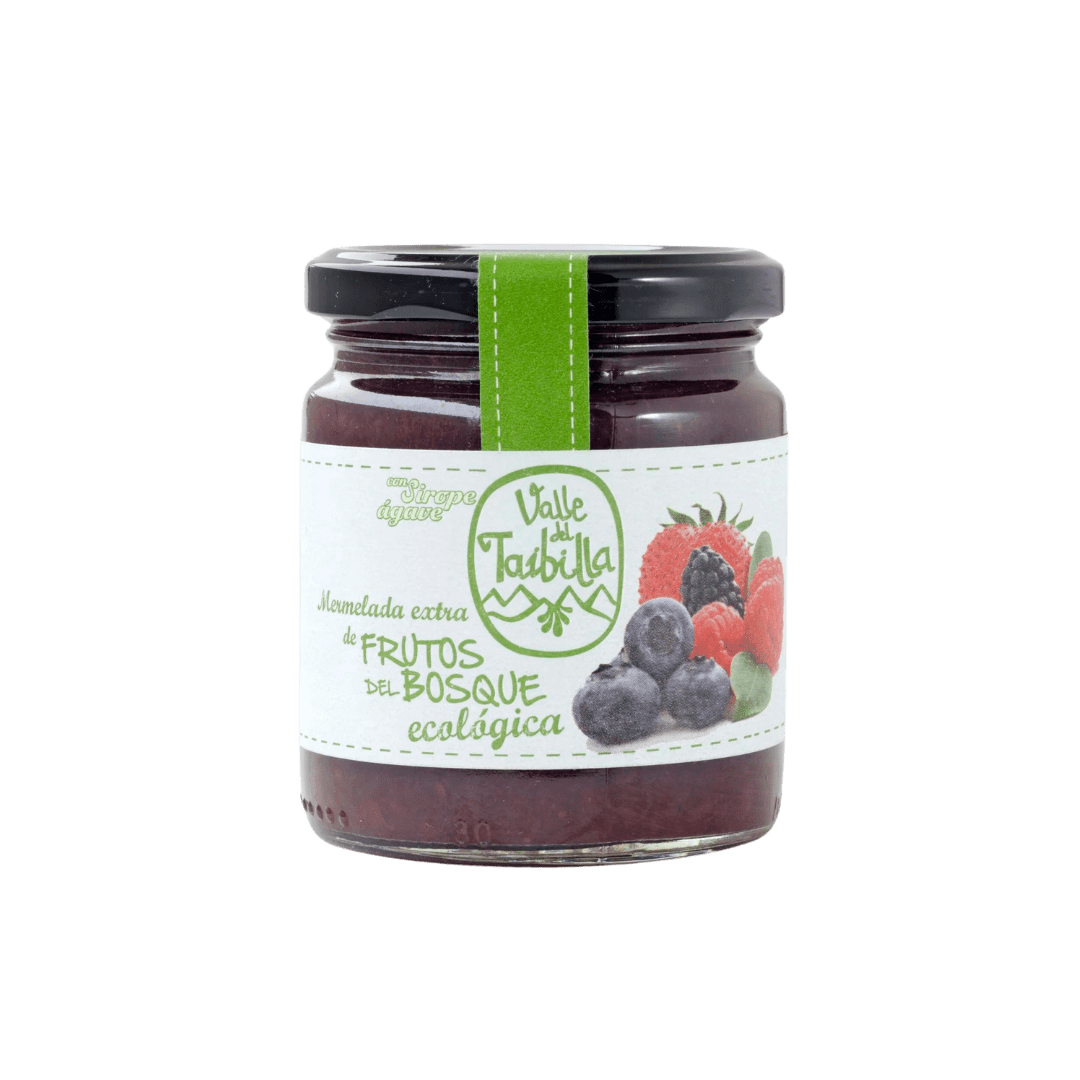Mermelada | Valle del Taibilla Mermelada Bio de Frutos del Bosque con Sirope de Agave
