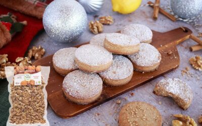 Recetas Caseras | Valle del Taibilla Polvorones de nueces