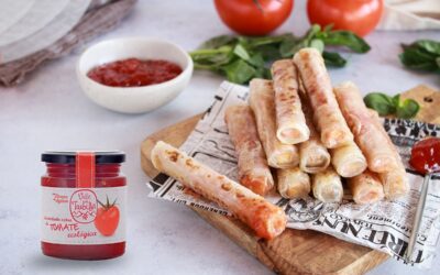 Recetas Caseras | Valle del Taibilla Canutillos de tofu con mermelada de tomate