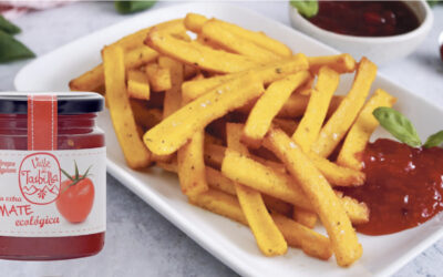 Recetas Caseras | Valle del Taibilla Bastones de polenta con mermelada de tomate